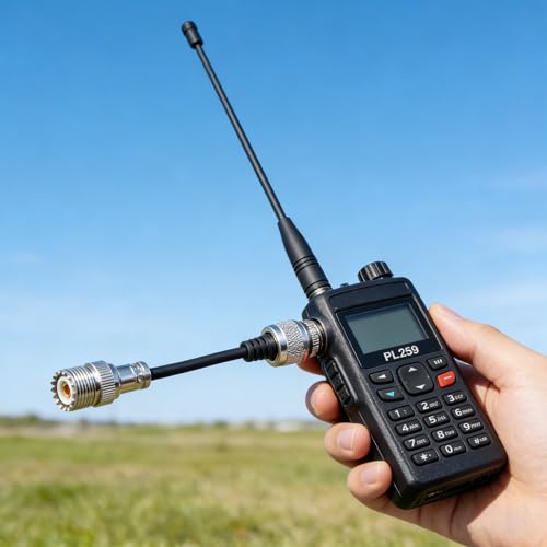 Kit adaptador onelinkmore BNC a UHF 4 piezas miniatura 2