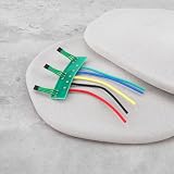 YINETTECH Płyta PCB z czujnikiem Halla 41F do bezszczotkowego silnika piasty, rozstaw czujników 120 stopni, 17 mm, do hulajnogi elektrycznej, 4 szt