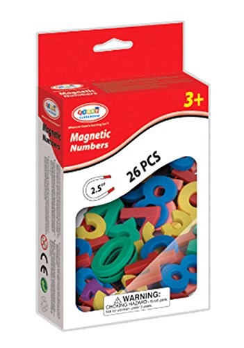 First ClassroomMagnetic Numbers & Symbols in a Box, 2.5"