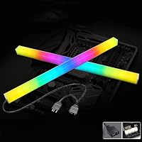 GERUI 1 Stück PC 30cm LED Strip GIM ARGB Streifen 5V 3Pin 4Pin – Ansicht 5
