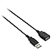V7 High-Speed USB 2.0 Extension Cable - 3 feet - A Male to A Female for extending the rage of USB device cables (V7N2USB2EXT-03F) - Black