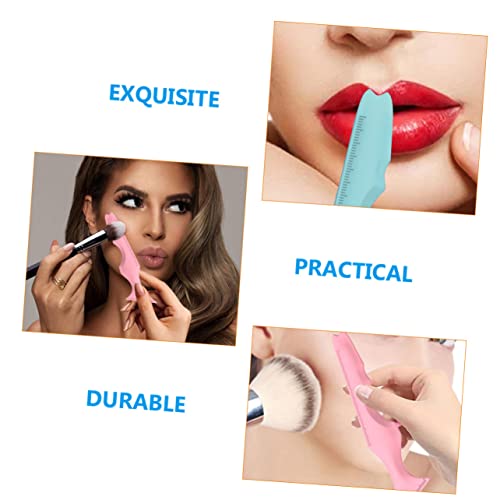 Herramienta de maquillaje multifunción de silicona para delineador y labios miniatura 6