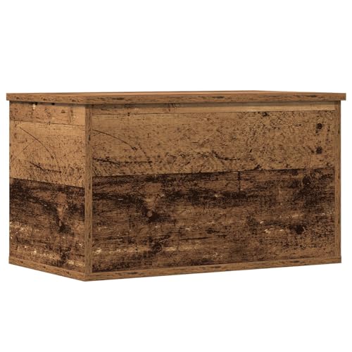 vidaXL Caja de Almacenamiento Madera Vieja 60x35x35 cm de Madera Ingenierada