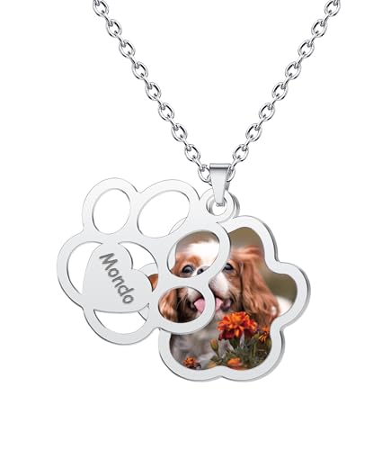 Personalized Christmas Heart Name Necklace Picture Birthstone Birthday Butterfly Cat Dog Custom Photo Nameplated Pendant Jewelry for Women2