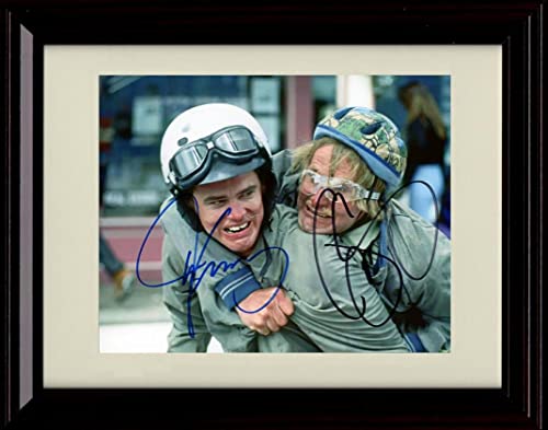 Jim Carrey and Jeff Daniels Autograph Promo Print - Dumb