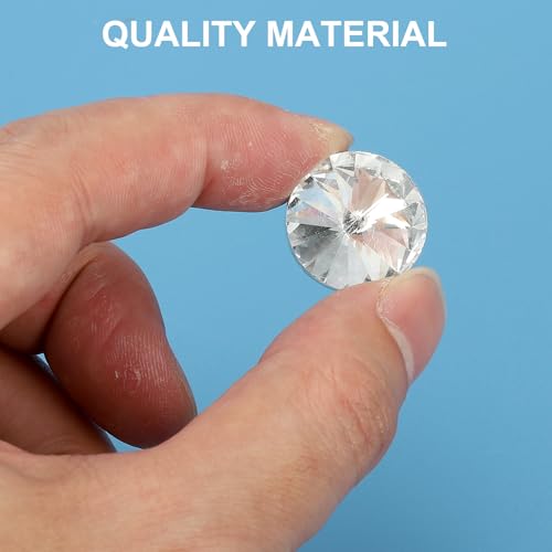 Clous d'ameublement cristal 18mm uxcell pour capitonner un canapé et lit - 4
