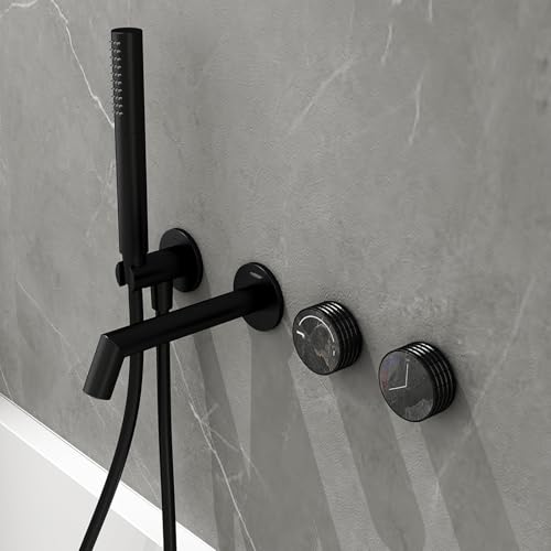 Mélangeur de douche élégant QTANZIQI pour une salle de bain moderne et zen