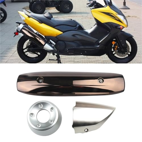 Cache-pot d'échappement Tmax 500 pour protéger le passager des brûlures - 2