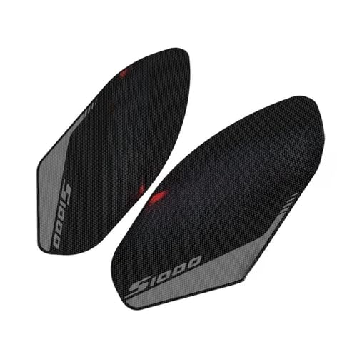 Autocollant de réservoir moto pour S1000RR 2009-2018 protection latérale noire