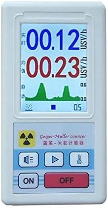 Geiger Counter Nuclear Radiation Detector With LED Display, BR-6 Type Geiger Counter, Marble Detector Meter Portable Dosimeter, X-ray Tester, Radioactive Detector