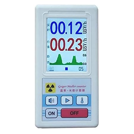 Detecteur De Rayonnement Civil Beta Gamma X Ray Compteur Geiger Type Br 6 Dosimetre Personnel Detecteur De Marbre Moniteur D Uranium Amazon Fr Bricolage