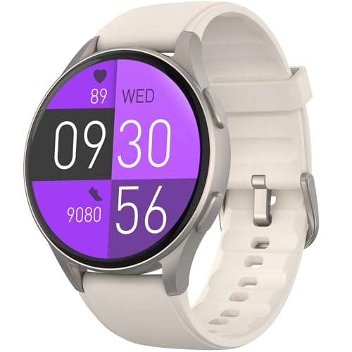 Smart Watch, Built-in Alexa, GPS, VO2 Max, HRV, Blood Oxygen, Sleep Monitoring, Noise Detection, Women’s Health, Sports Tracking, 1.32″ AMOLED, Compass, Altimeter (Bluetooth, Gray, 43mm)
