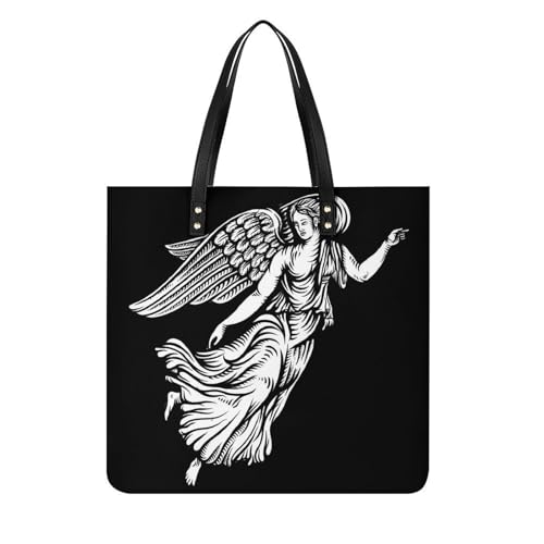 Sac à main shopper D'ange Noire : fini le manque de place avec ce grand tote bag de voyage