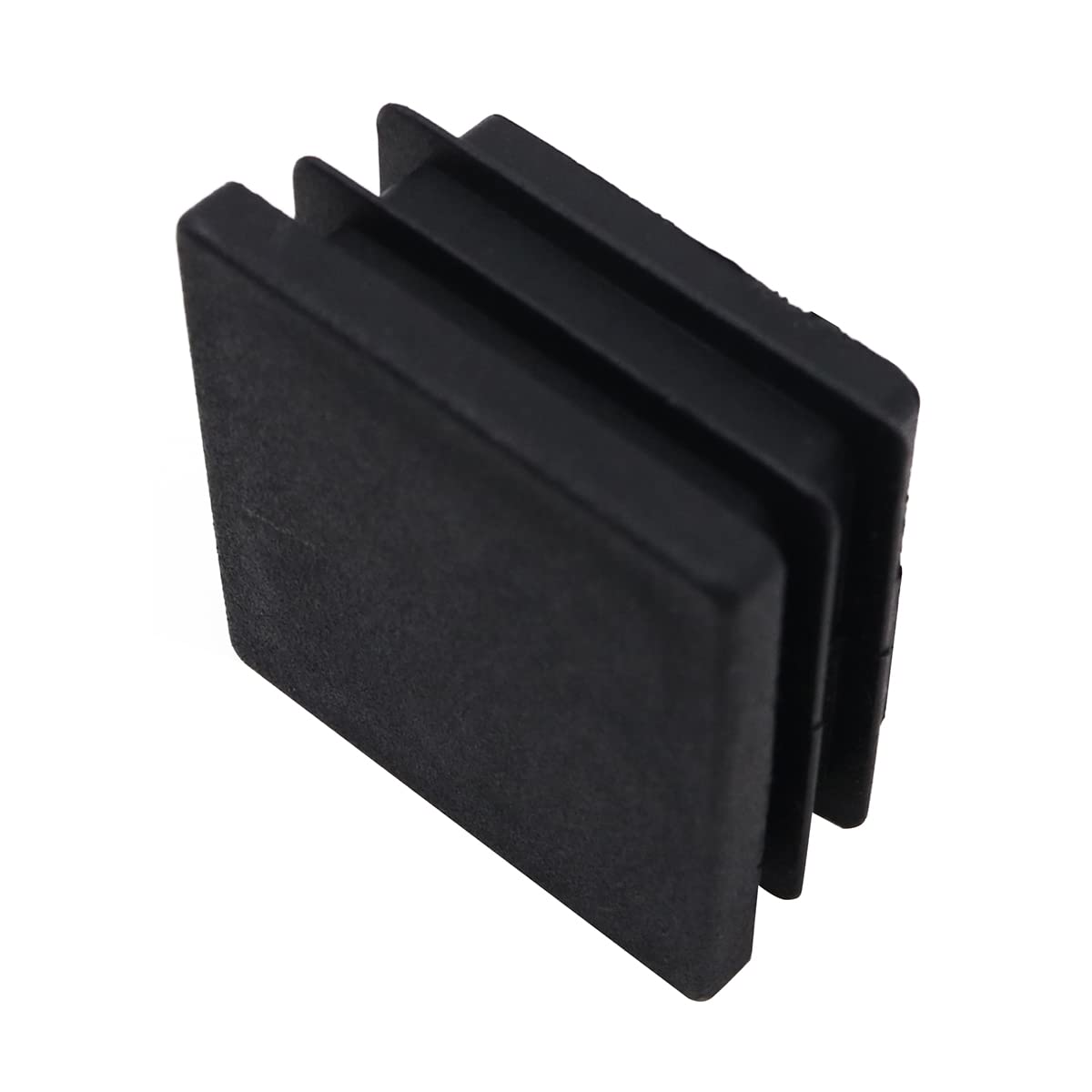 Amazon.co.jp: 50 NUZAMASスクエアブラックプラスチックエンドキャップ