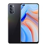 OPPO Reno4 Noir Spatial Smartphone débloqué 5G - 128 Go - 8 Go de RAM -Batterie 4020 mAh avec Technologie de Charge Rapide SuperVOOC 2.0 / 65W - USB-C - Android 10 - Téléphone Portable