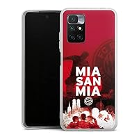 Custodia In Silicone Per Sony Xperia L3, Trasparente Con Stampa Fc Bayern M
