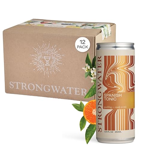 Strongwater Spanish Tonic Water - 12pk (8.4 FlOz) - Tonic Water w/Quinine