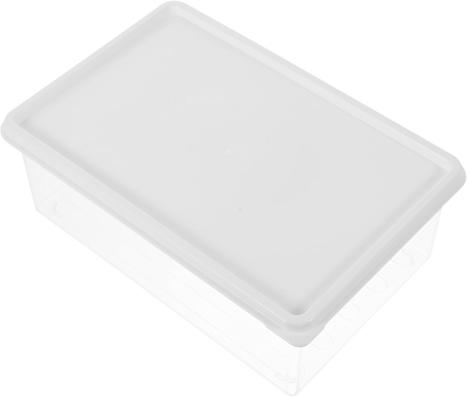 ABOOFAN Bacon Storage Container 1200ml PE Sealed Keeper for Refrigerator