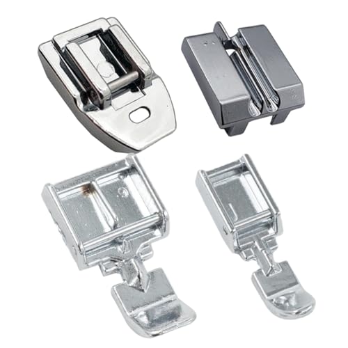 Set 4 Pcs Pies Prensatelas de Aleación para Máquina de Coser