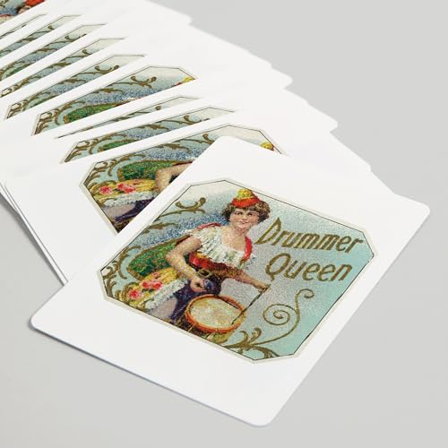 Baraja de Poker Drummer Queen Brand Cigar 52 Cartas miniatura 5