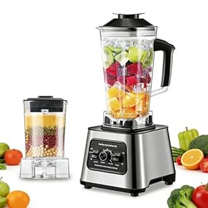 Batidora Multifunción 6000W, 2.5L Batidora Profesional, Batidora