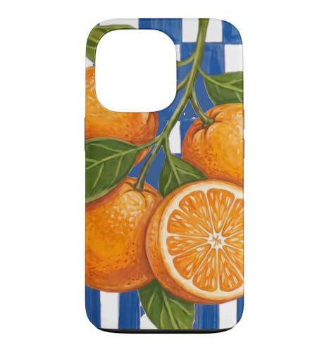 Italian Summer Oranges Beachy Coastal Botanical Decor �X�}�z�P�[�X iPhone 13 Pro �p