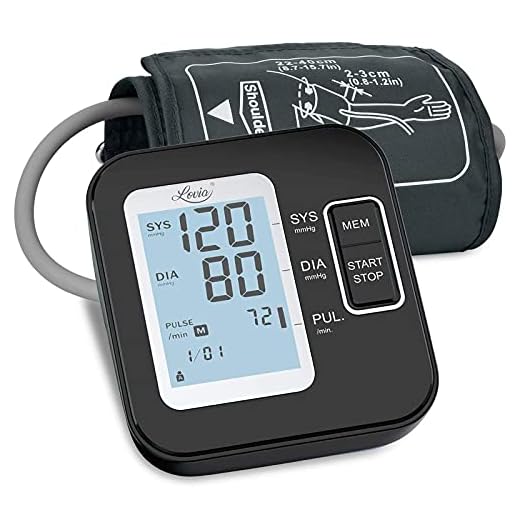 Tensiómetro de Brazo Digital - Tensiometro de Brazo Automatico LCD, Brazalete Grande de 22-42 cm, Detección de Frecuencia Cardíaca Irregular 2 Memorias de Usuario (2 * 120) Recargable Usb