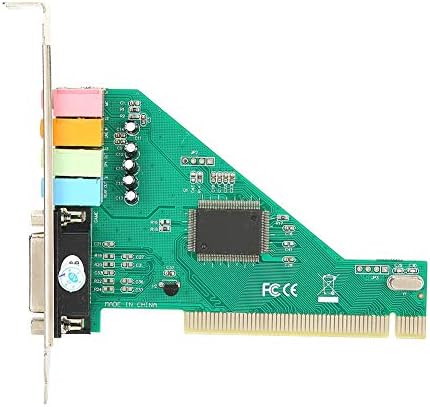Sound Card,120dB PCI Plug and Play Sound Card Channel 4.1 for Computer Desktop Internal Audio Karte Stereo Surround CMI8738