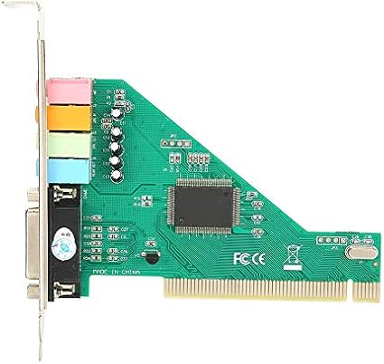 Tarjeta de sonido PCI 4.1 canales para computadora de escritorio