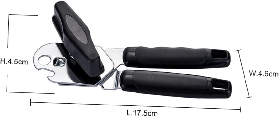 1pc Camping Can Opener Handle Can Opener Tin Can Opener Turning Knob Opener Tin Manual Opener Handheld Bottle Opener Beer Opener Seahorse Canning To Rotate