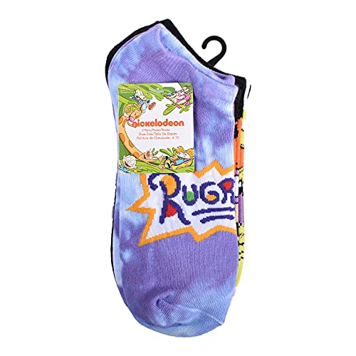 Rugrats Women's No Show Socks, Purple, One Size3