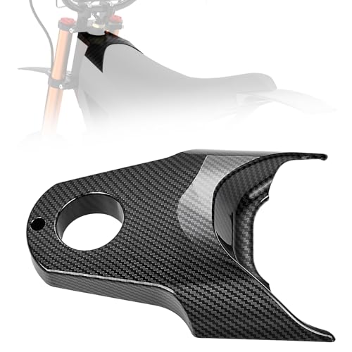 IUVWISN Battery Cover Guard Compatible Fit for Tutto Tutti Soleil 01 Tuttio Soleil01 GB SF BF ARC Electric Dirt Bike Battery Wrap Protector Easy Installation Imitation Carbon Fiber