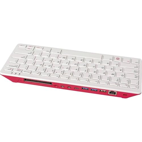 Raspberry Pi PI400 4 GB alemán Rojo y Blanco