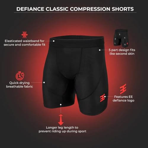 Defiance Classic Compression Shorts Youth/Junior3