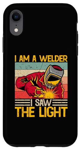 Carcasa para iPhone XR Funny Welding Men Dad Fathers Welder Metal Worker Broma