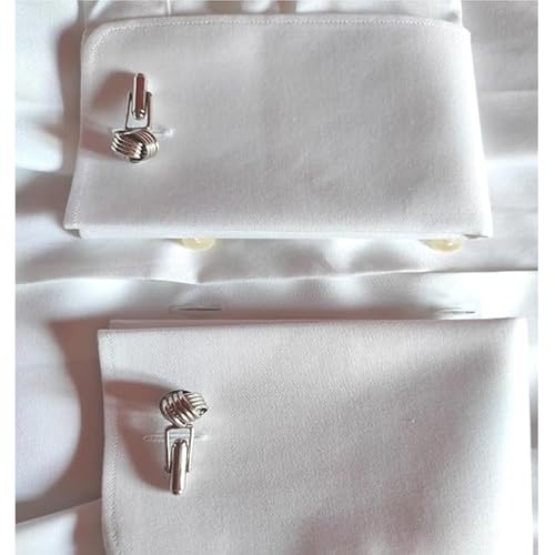 Gemelos de plata 925 para hombre miniatura 2