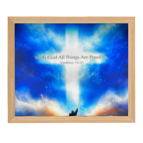 Image of Jesus Night Light, Christian Gifts with All Things are Possible with God