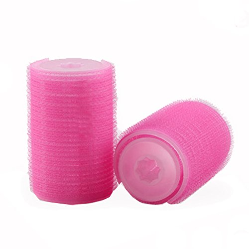 Double-Layer Bangs Hair Curlers - Pink Styling Tools