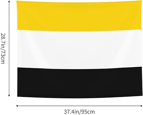 Miniatura 6 de POOEDSO Tapiz de bandera de garífuna, de 29 x 37 pulgadas, para colgar en la pared para el hogar, sala de estar, dormitorio, decoración de tapices,