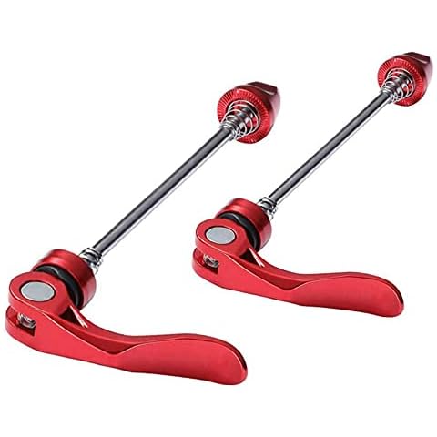 Geruien 1 Paar Schnellspanner-Spieße für Fahrrad, Vorderrad, Hinterrad, Radnabe, Spieße für MTB Cover
