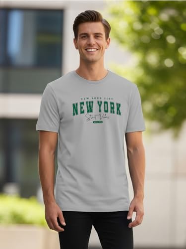 Image of XENOVAURBAN Men's Printed T-Shirt Combo Pack of 3 | Regular Fit Cotton Tshirts for Man - PRNT3