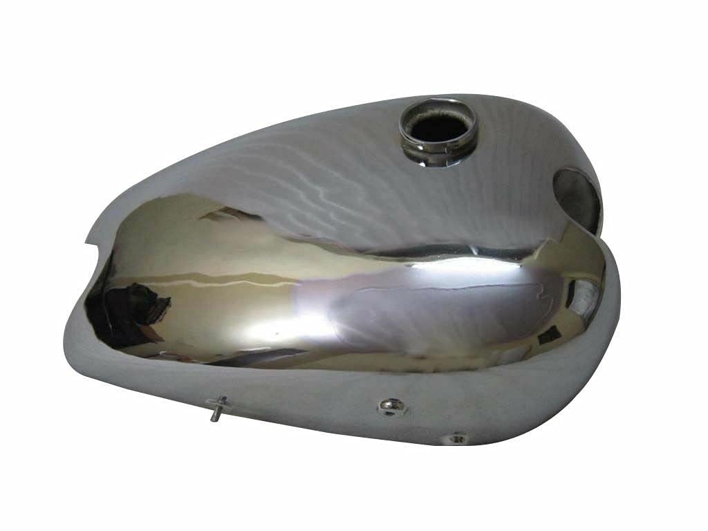 Pièce Pour Réservoir D'essence Chromé BSA Sloper - Acier, Neuf, Générique