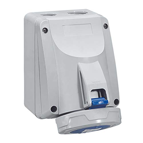 Legrand 555454 Prise saillie P17 IP66/67 32A, 200V~ à 250V~, 2P+T