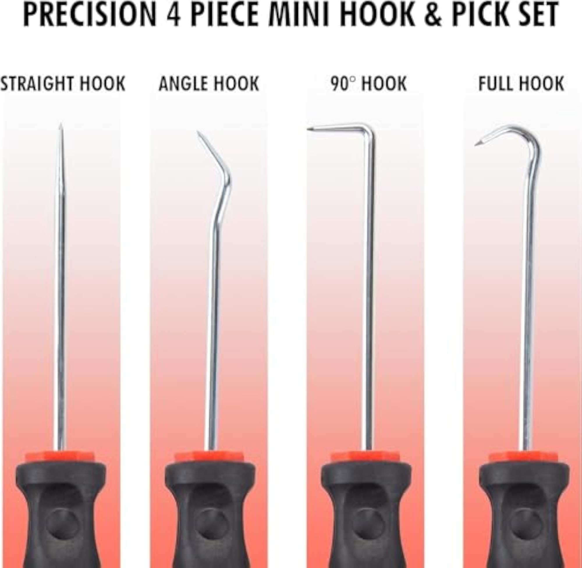 Precision 4 Piece Pick and Hook Set