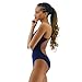 TYR Women's Durafast One Solids Swimsuit, Navy, Size 32