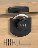 YogePote Keyless 180 Degree Cabinet Locks with Combination, ...