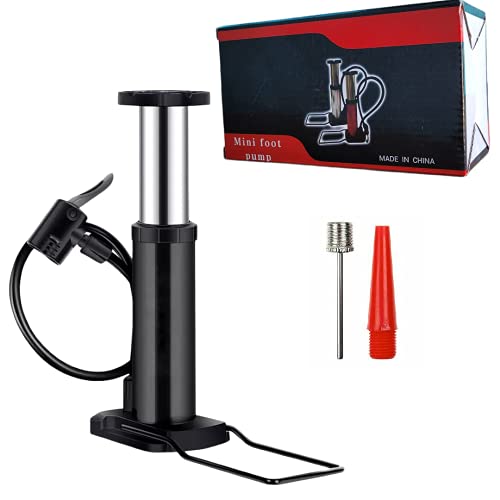 Bomba de Ar Manual com o Pé para Piscina Pneu Bicicleta Moto Colchão Bola