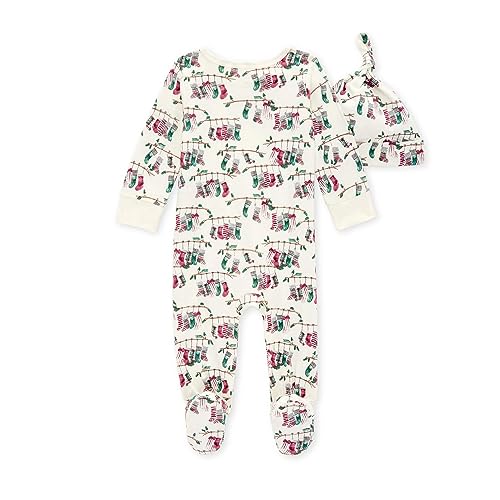 Burt's Bees Baby Baby Girl's Romper Jumpsuit, 100% Organic Cotton One-Piece Outfit Coverall2