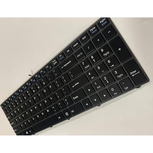Clavier PC portable pour Clevo N250WU N250BU disposition US