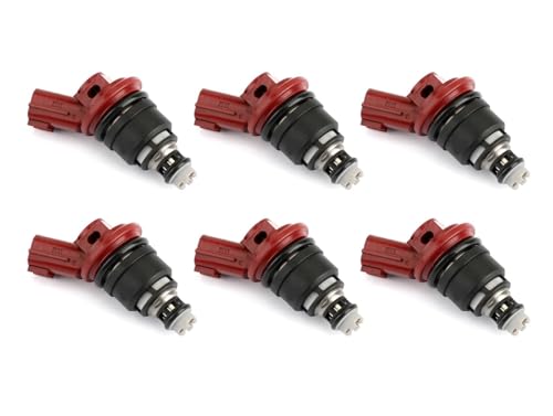 Einspritzdüse Injektor Für Nissan Für Maxima 1992 1993 1994 1995 1996 1997 1998 1999 1660096E01 16600-96E01 Set Von 6 Kraftstoff Injektoren Düse Einspritzventil